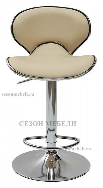 Стул барный DALLAS Cream C-105 кремовый (вид 2) Стул барный DALLAS Cream C-105 кремовый (фото, вид 2)