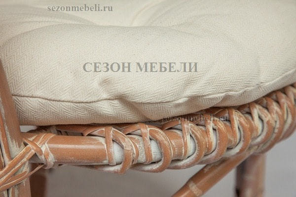 Кресло Secret De Maison Koln (Кёльн) (натуральный/whitewashed) (с подушкой) (фото, вид 2)