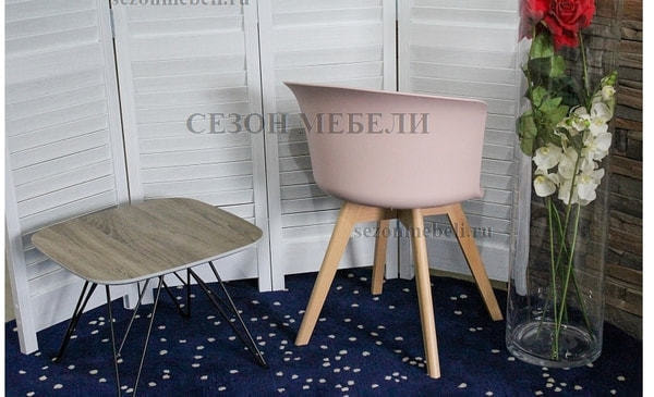 Стул TULIP LIGHT PINK (вид 2) Стул TULIP LIGHT PINK (фото, вид 2)