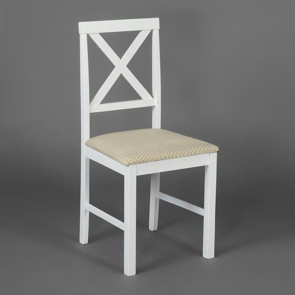 Обеденный комплект Хадсон (стол + 4 стула)/ Hudson Dining Set pure white (белый) (вид 4) Обеденный комплект Хадсон (стол + 4 стула)/ Hudson Dining Set pure white (белый) (фото, вид 4)