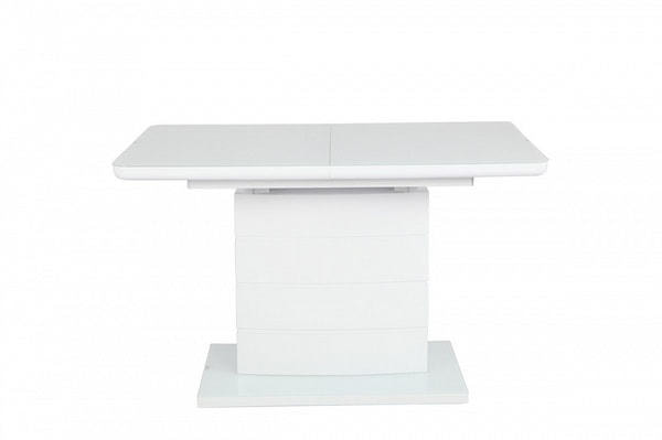 Стол ALTA 120 WHITE / супер белое глянцевое стекло (вид 1) Стол ALTA 120 WHITE / супер белое глянцевое стекло (фото, вид 1)