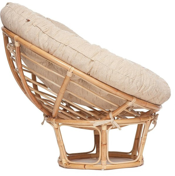 Кресло "PAPASAN ECO" P115-1/SP STD, natural (натуральный) (вид 1) Кресло "PAPASAN ECO" P115-1/SP STD, natural (натуральный) (фото, вид 1)