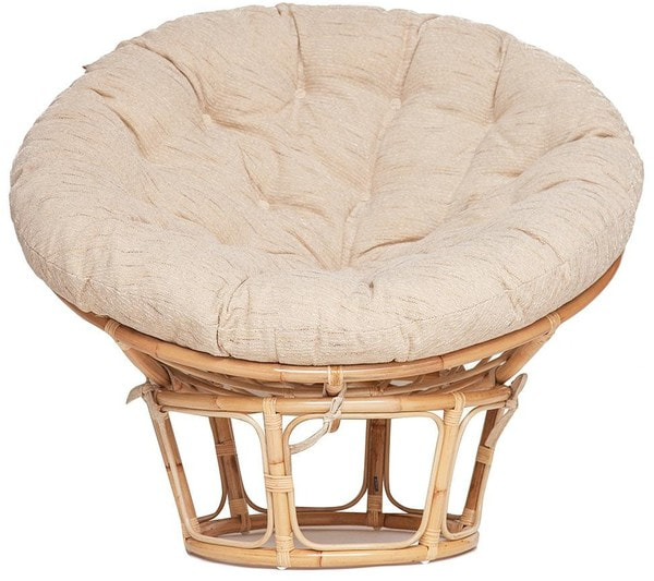 Кресло "PAPASAN ECO" P115-1/SP STD, natural (натуральный) (вид 2) Кресло "PAPASAN ECO" P115-1/SP STD, natural (натуральный) (фото, вид 2)