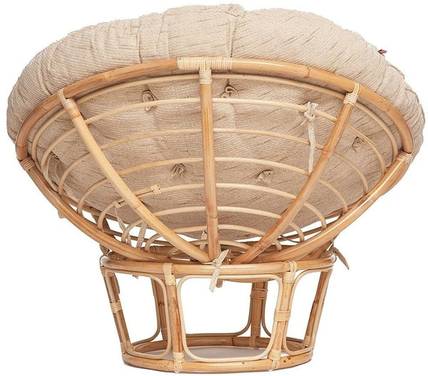 Кресло "PAPASAN ECO" P115-1/SP STD, natural (натуральный) (вид 4) Кресло "PAPASAN ECO" P115-1/SP STD, natural (натуральный) (фото, вид 4)