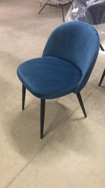 Стул DISCO UF910-18 NAVY BLUE, велюр (фото, вид 1)