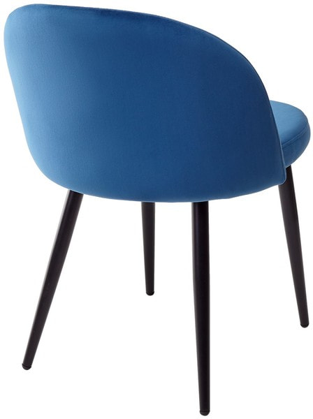 Стул DISCO UF910-18 NAVY BLUE, велюр (фото, вид 3)