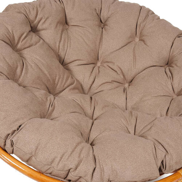 Кресло PAPASAN 23/01 W Cognac (коньяк) + подушка (экошерсть коричневая) (вид 6) Кресло PAPASAN 23/01 W Cognac (коньяк) + подушка (экошерсть коричневая) (фото, вид 6)