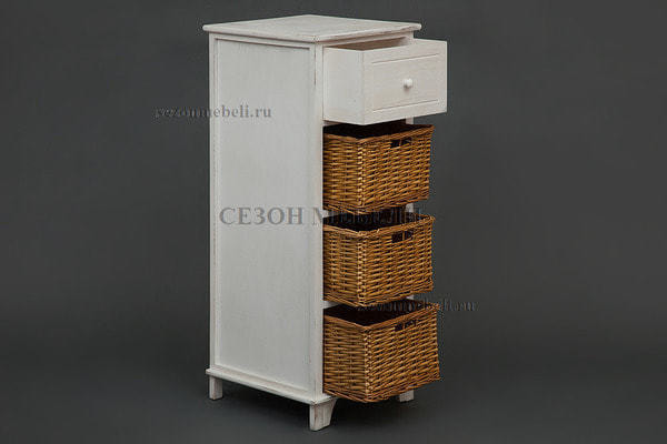 Тумба с 3 корзинами и ящиком Secret De Maison OISELET 4 ( mod. HX16-009 NS ) (фото, вид 4)