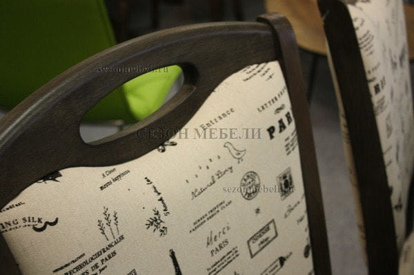 Стул LT C17443 DARK GREY #G521/ FABRIC FB62 PARIS (вид 3) Стул LT C17443 DARK GREY #G521/ FABRIC FB62 PARIS (фото, вид 3)