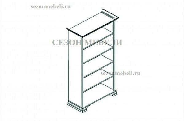 Стеллаж Кентаки REG/90 белый (фото, вид 1)