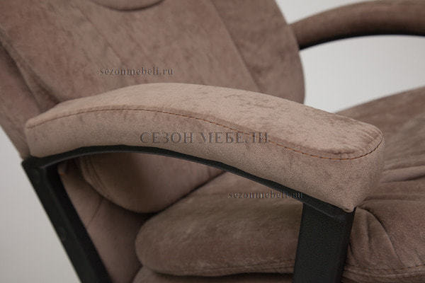 Кресло офисное SOFTY LUX (флок, коричневый, 6) Кресло офисное SOFTY LUX (фото, флок, коричневый, 6)