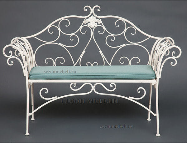 Скамья Secret de Maison BEAUJOLAIS (mod. PL08-8574) Antique White (фото, вид 1)