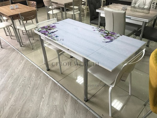 Стол 4001 BATIK PURPLE (фото, вид 6)