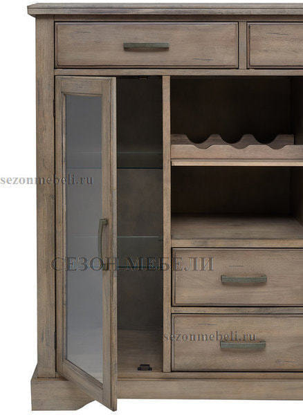 Буфет LT CR18266 WIRE BRUSH GREY #G538/ WARM GREY #G539 (фото, вид 1)