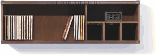 Полка Индиана JPOL 120 дуб саттер (фото)