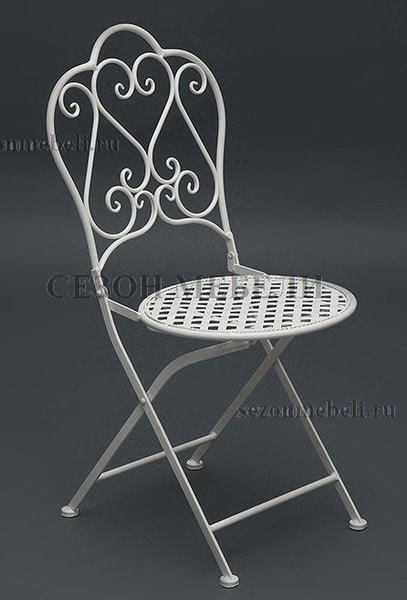 Стул складной Secret De Maison Love Chair белый (фото)