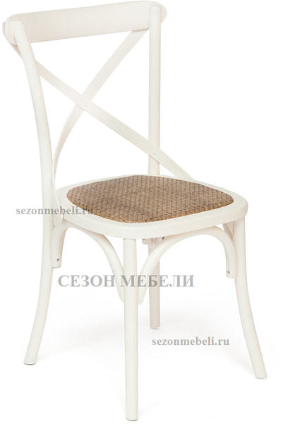 Стул Secret De Maison Cross Chair (mod. CB2001) белый (Butter white) (фото)