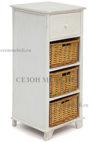 Тумба с 3 корзинами и ящиком Secret De Maison OISELET 4 ( mod. HX16-009 NS ) (фото)