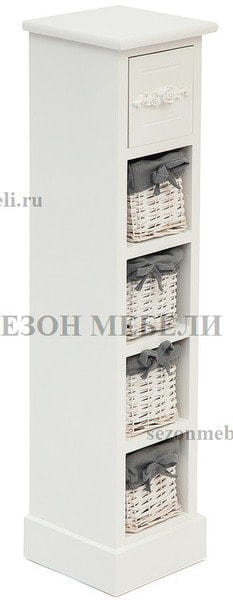 Тумба с 4 корзинами и ящиком Secret De Maison FLORAL 5 ( mod. HX16-002NS ) (фото)