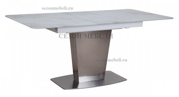 Стол CASTSTEEL 130 GLASS ПОД МРАМОР