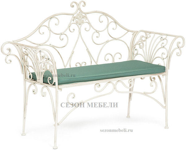 Скамья Secret de Maison BEAUJOLAIS (mod. PL08-8574) Antique White (фото)