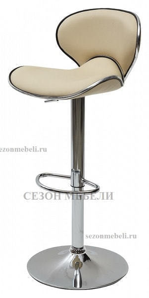 Стул барный DALLAS Cream C-105 кремовый Стул барный DALLAS Cream C-105 кремовый (фото)