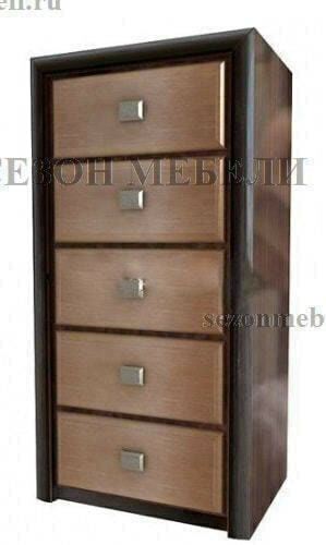 Комод Коен KOM5S венге магия/ штрокс темный (фото)