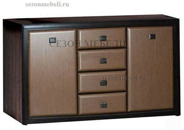 Тумба Коен KOM2D4S венге магия/ штрокс темный (фото)