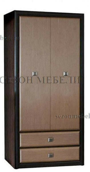 Шкаф Коен REG2D2S венге магия/ штрокс темный (фото)