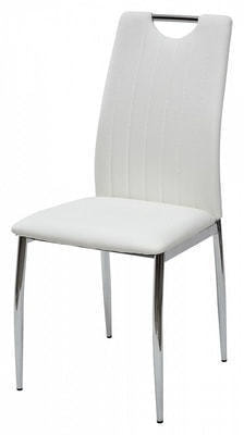 Стул COMFORT 999 PU#601B-10 белый, экокожа Стул COMFORT 999 PU#601B-10 белый, экокожа (фото)