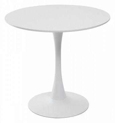 Стол COLUMN T631 WHITE D80 Стол COLUMN T631 WHITE D80 (фото)