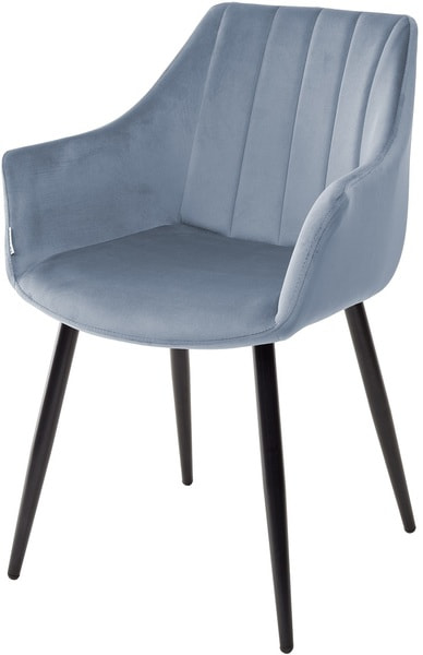 Стул BELINDA BLUVEL-06 BLUE, велюр Стул BELINDA BLUVEL-06 BLUE, велюр (фото)