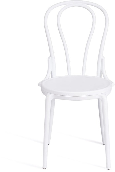 Стул THONET (mod. PL62) пластик, White (белый) 01 (вид 1) Стул THONET (mod. PL62) пластик, White (белый) 01 (фото, вид 1)