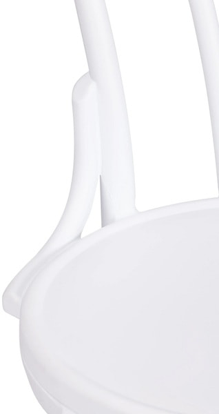 Стул THONET (mod. PL62) пластик, White (белый) 01 (вид 7) Стул THONET (mod. PL62) пластик, White (белый) 01 (фото, вид 7)