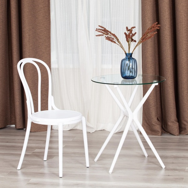 Стул THONET (mod. PL62) пластик, White (белый) 01 (вид 9) Стул THONET (mod. PL62) пластик, White (белый) 01 (фото, вид 9)