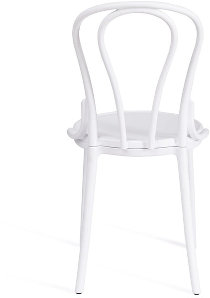 Стул THONET (mod. PL62) пластик, White (белый) 01 (вид 6) Стул THONET (mod. PL62) пластик, White (белый) 01 (фото, вид 6)