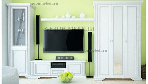Модульная система Вайт (White) сосна серебряная/ золотая (вид 1) Модульная система Вайт (White) сосна серебряная/ золотая (фото, вид 1)