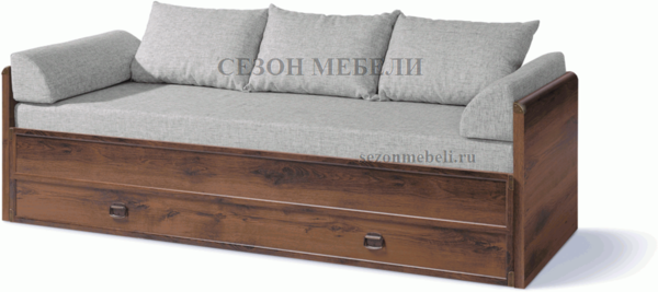 Кровать раздвижная Индиана JLOZ 80/160 дуб саттер (фото)