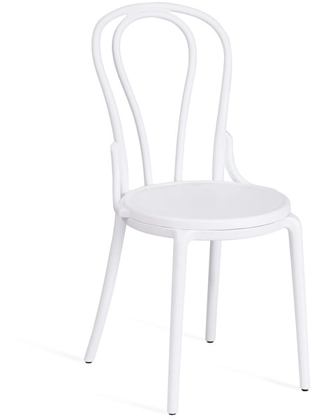 Стул THONET (mod. PL62) пластик, White (белый) 01 Стул THONET (mod. PL62) пластик, White (белый) 01 (фото)